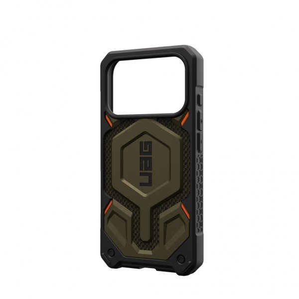 Urban Armor Gear (UAG) iPhone 17 Pro Cover Monarch Pro Kevlar MagSafe Element Green