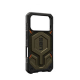 Urban Armor Gear (UAG) iPhone 17 Pro Cover Monarch Pro Kevlar MagSafe Element Green