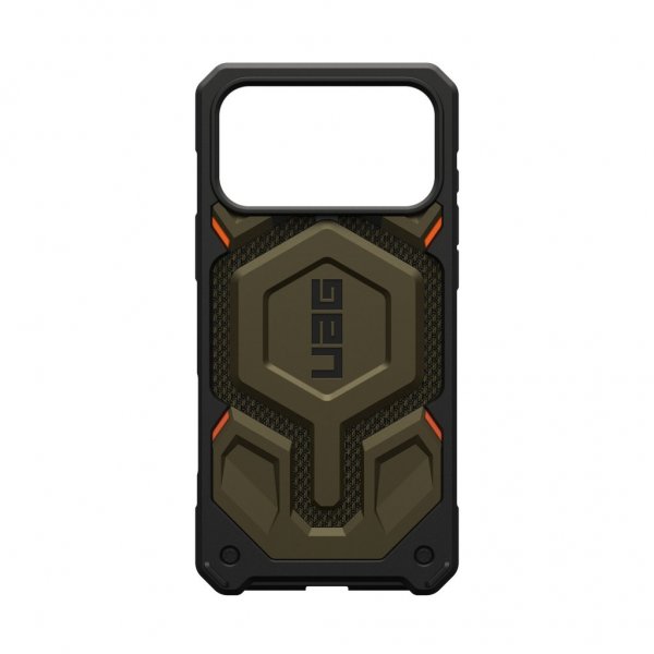 Urban Armor Gear (UAG) iPhone 17 Pro Max Cover Monarch Pro Kevlar MagSafe Element Green