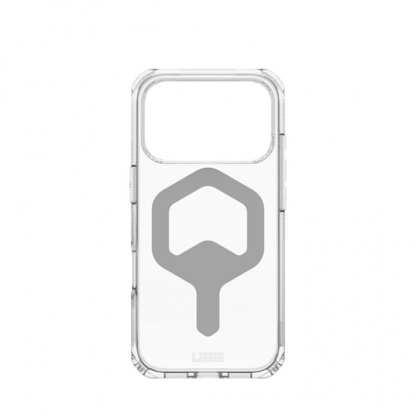Urban Armor Gear (UAG) iPhone 17 Pro Cover Plyo MagSafe Ice Silver
