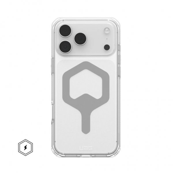 Urban Armor Gear (UAG) iPhone 17 Pro Max Cover Plyo MagSafe Ice Silver