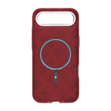 iPhone Air Cover Aramidfiber MagSafe Rød Tekst