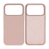 iPhone 17 Pro Max Cover Silikone MagSafe Rosa