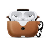 Twelve South AirSnap Pro Etui til AirPods Pro Cognac