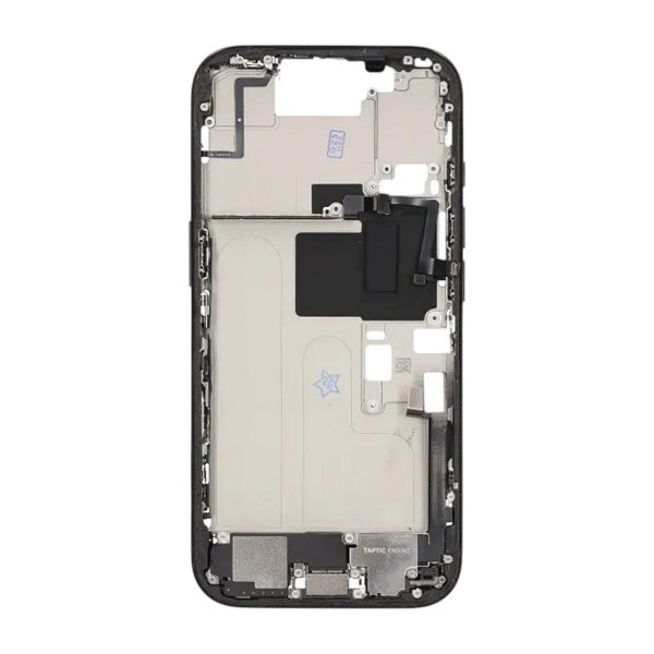Midterramme med smådele til iPhone 16 Pro - Sort Titanium OEM