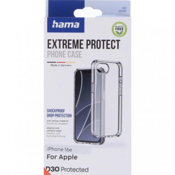 Hama iPhone 16./17. cover Extreme Protect Transparent