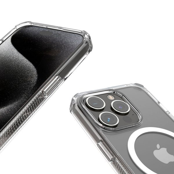 Hama iPhone 16 Cover Extreme Protect MagLine Transparent