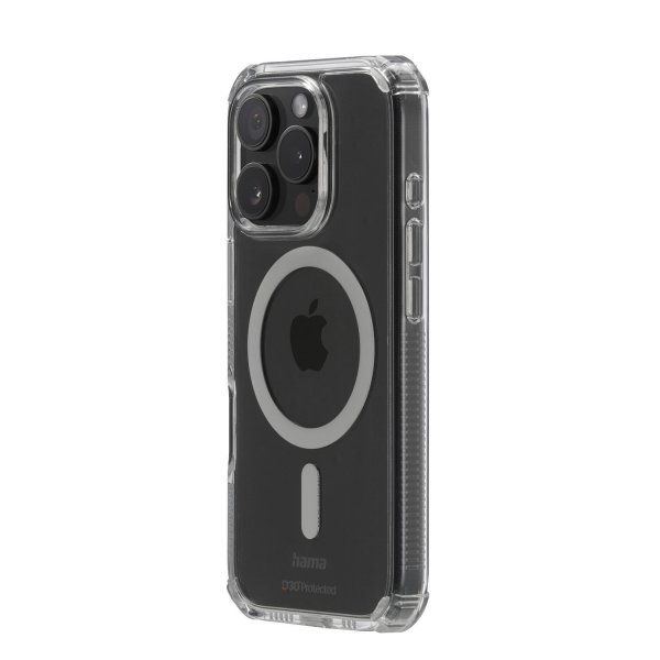 Hama iPhone 16 Pro Cover Extreme Protect MagLine Transparent