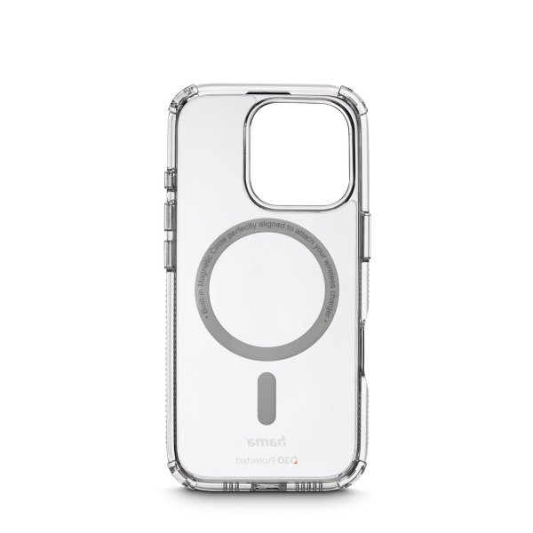 Hama iPhone 16 Pro Cover Extreme Protect MagLine Transparent