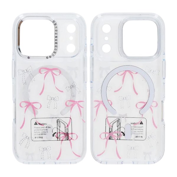 iPhone 17 Pro Cover Mønster MagSafe Roset