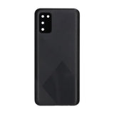 Samsung Galaxy A02s Bagside Glas - Sort
