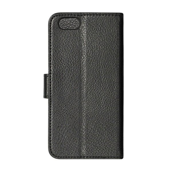 iPhone 6/6S Etui med Stander Sort
