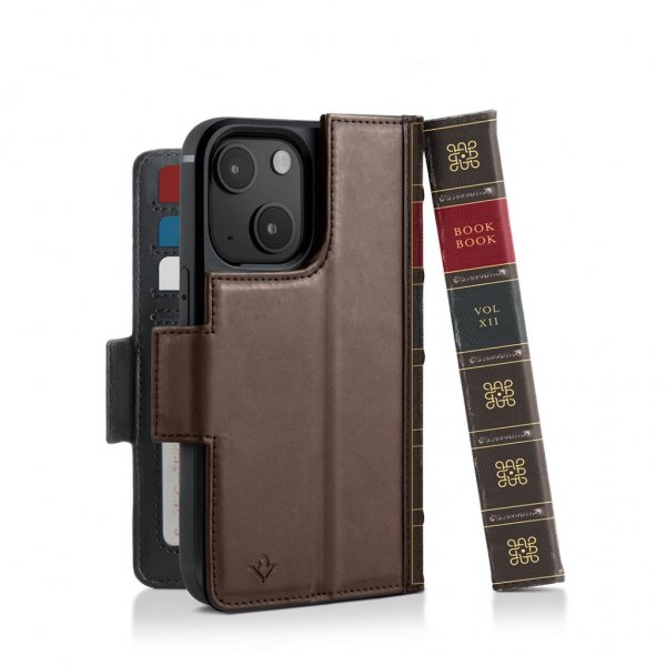 Twelve South iPhone 14 Cover BookBook MagSafe Brun
