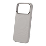 iPhone 17 Pro Max Cover Silikone MagSafe Lysegrå