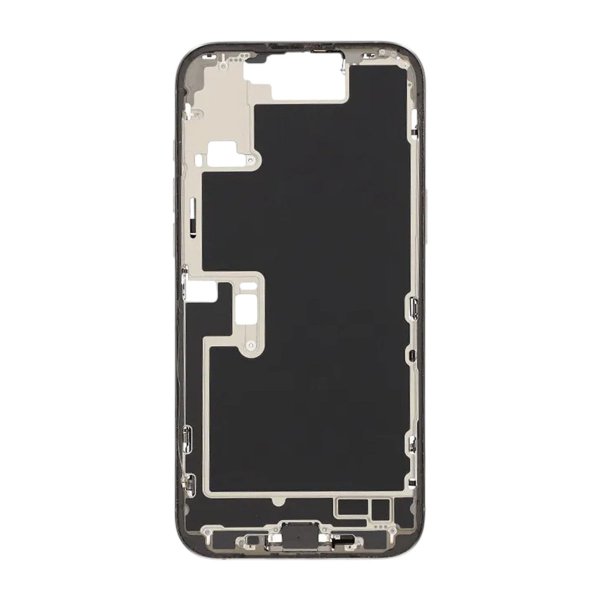 Mellemramme med smådele til iPhone 16 Pro Max - Naturlig Titanium OEM
