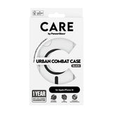 CARE by PanzerGlass iPhone 16 Cover Urban Combat MagSafe Sort Transparent