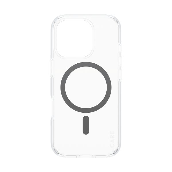 CARE by PanzerGlass iPhone 16 Pro Cover Urban Combat MagSafe Sort Transparent