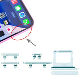 Knapper og SIM-kortholder til iPhone 16 og 16 Plus - Grøn