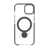 iPhone 15 Cover Ringstativ MagSafe Sort