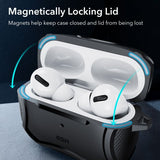 ESR AirPods Pro/AirPods Pro 2 Cover Cyber Tough HaloLock Sort