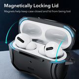 ESR AirPods Pro/AirPods Pro 2 Cover Cyber Tough HaloLock Sort