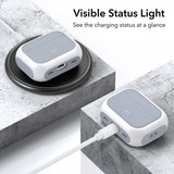 ESR AirPods Pro/AirPods Pro 2 Cover Orbit Hybrid HaloLock Hvid
