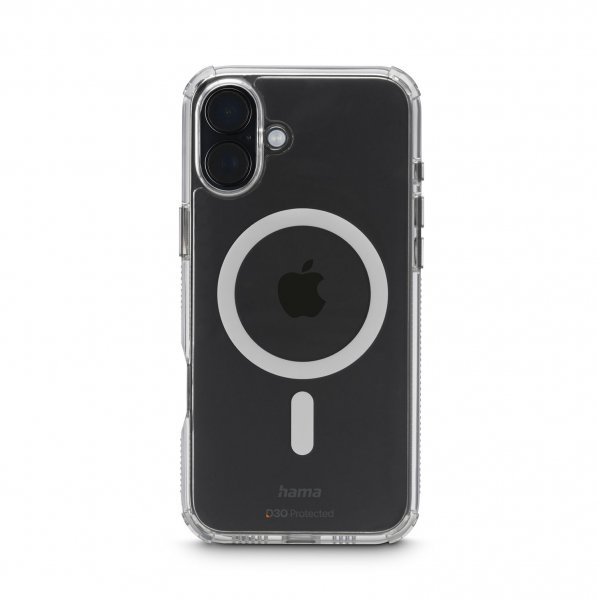 Hama iPhone 16 Plus Cover Extreme Protect MagLine Transparent