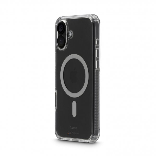 Hama iPhone 16 Plus Cover Extreme Protect MagLine Transparent