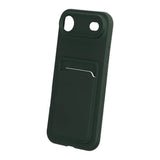 iPhone Air Cover med kortholder Grøn