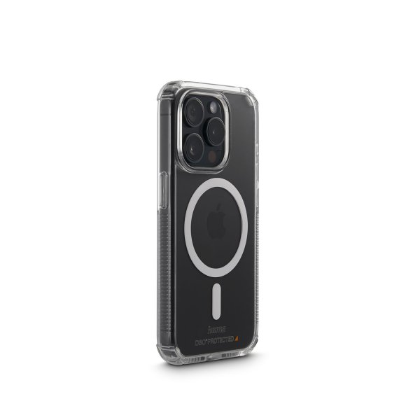 Hama iPhone 15 Pro Cover Extreme Protect MagLine Transparent