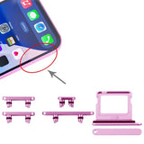 Knapper og SIM-kortholdere til iPhone 16 og 16 Plus - Rosa