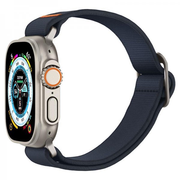 Spigen Apple Watch 44/45/46mm/Ultra 49mm Armbånd Lite Fit Ultra Navy