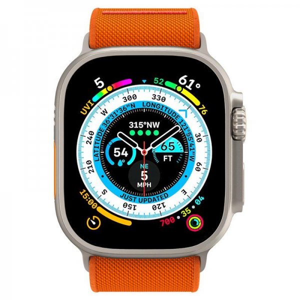 Spigen Apple Watch 44/45/46mm/Ultra 49mm Rem Lite Fit Ultra Orange