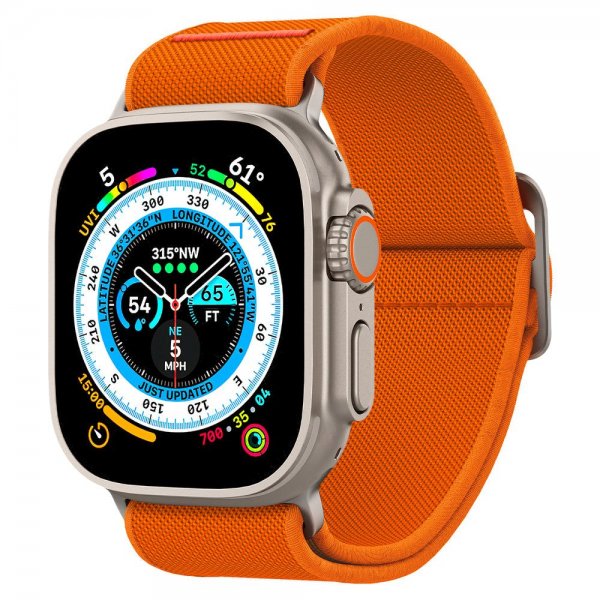 Spigen Apple Watch 44/45/46mm/Ultra 49mm Rem Lite Fit Ultra Orange