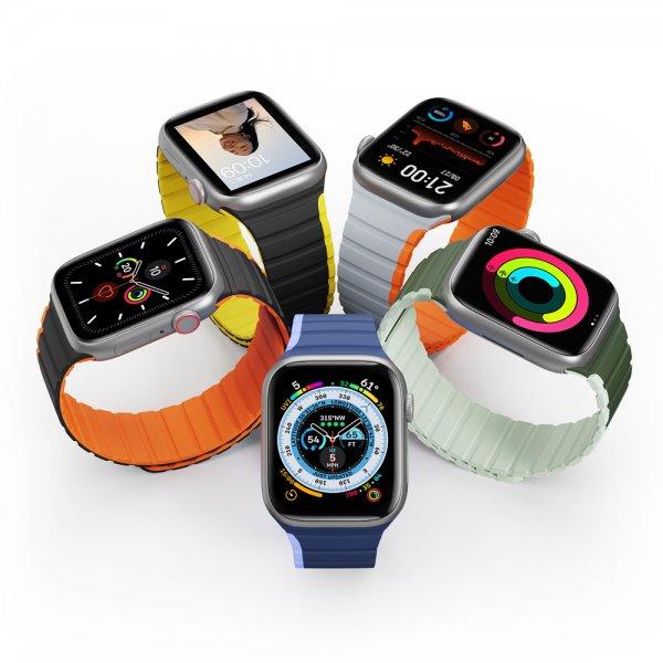 Dux Ducis Apple Watch 38/40/41/42 mm Rem LD-serien Blå Lilla