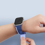 Dux Ducis Apple Watch 38/40/41/42 mm Rem LD-serien Blå Lilla
