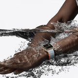Dux Ducis Apple Watch 38/40/41/42mm Armbånd LD-serien Grå Orange