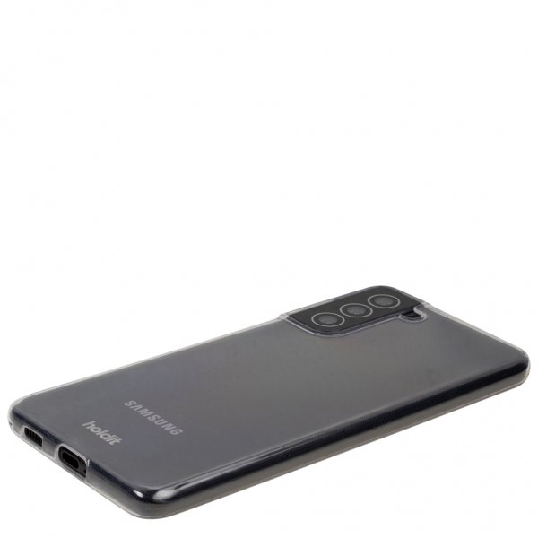 holdit Samsung Galaxy S21 Plus Cover Transparent TPU Klar