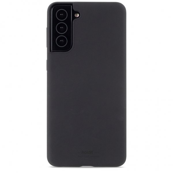 Holdit Samsung Galaxy S21 Plus Cover Silikone Sort