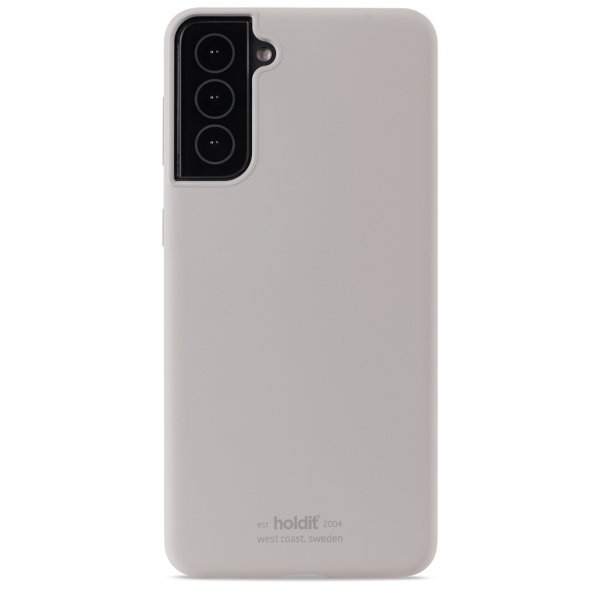 holdit Samsung Galaxy S21 Plus Cover Silikone Taupe