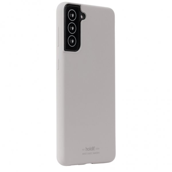 holdit Samsung Galaxy S21 Plus Cover Silikone Taupe