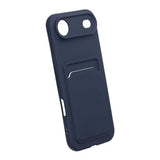 iPhone Air Cover Kortholder Blå