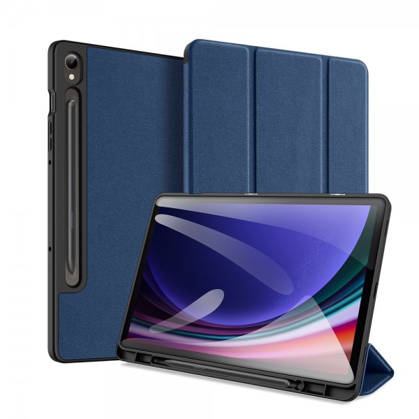 Dux Ducis Samsung Galaxy Tab S9 FE/S10 FE/S10 Lite Cover DOMO Series Blå