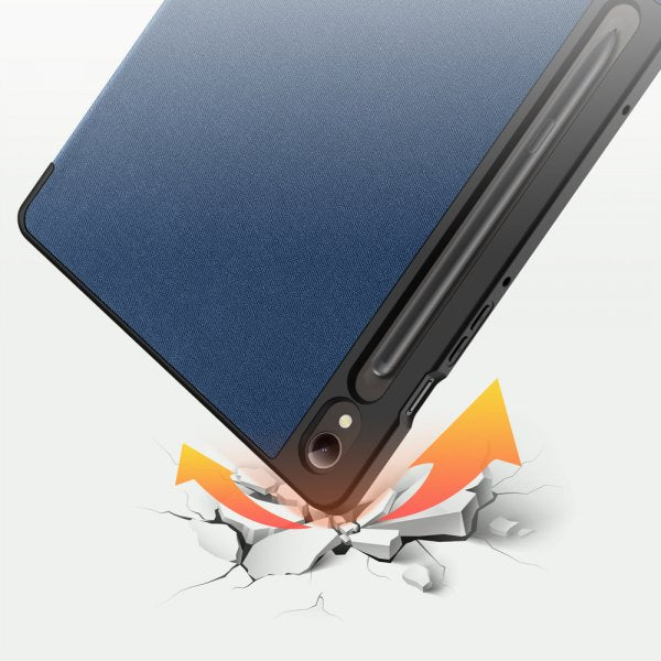 Dux Ducis Samsung Galaxy Tab S9 FE/S10 FE/S10 Lite Cover DOMO Series Blå