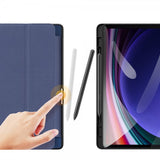 Dux Ducis Samsung Galaxy Tab S9 FE/S10 FE/S10 Lite Cover DOMO Series Blå