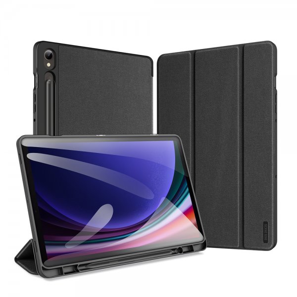 Dux Ducis Samsung Galaxy Tab S9 FE/S10 FE/S10 Lite Etui DOMO Series Sort