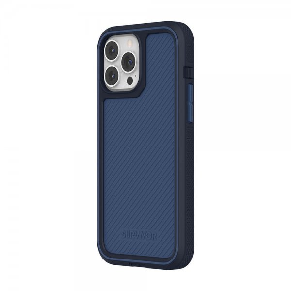 Survivor iPhone 13 Pro Max Cover All-Terrain Earth Storm Blue