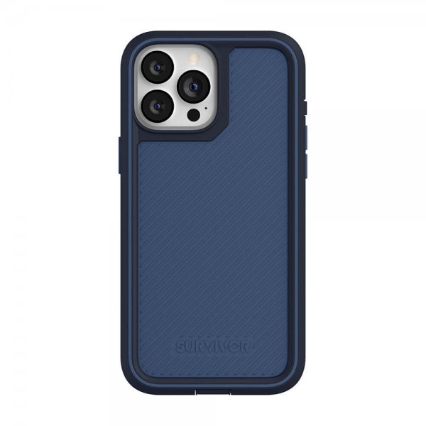 Survivor iPhone 13 Pro Max Cover All-Terrain Earth Storm Blue