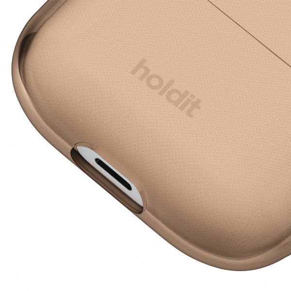 holdit AirPods Pro/AirPods Pro 2 Skal Seethru Dark Brown