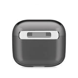 holdit AirPods 3 Cover Gennemsigtig Sort